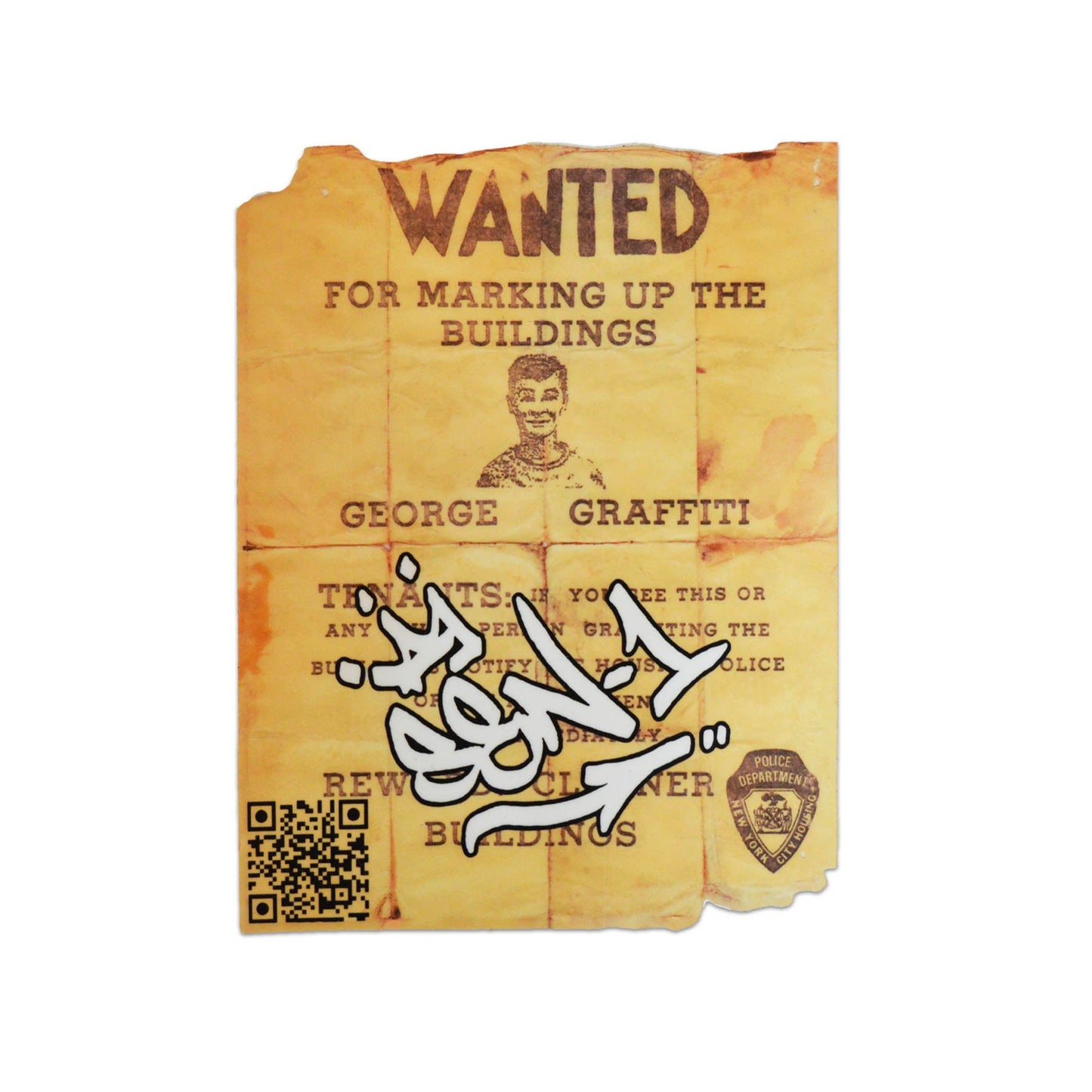 WANTED Sticker Pack (3)