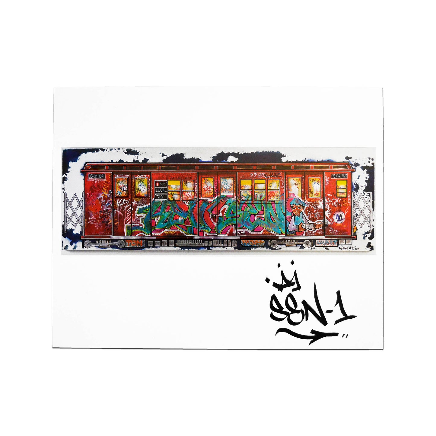 "RED TRAIN" Print